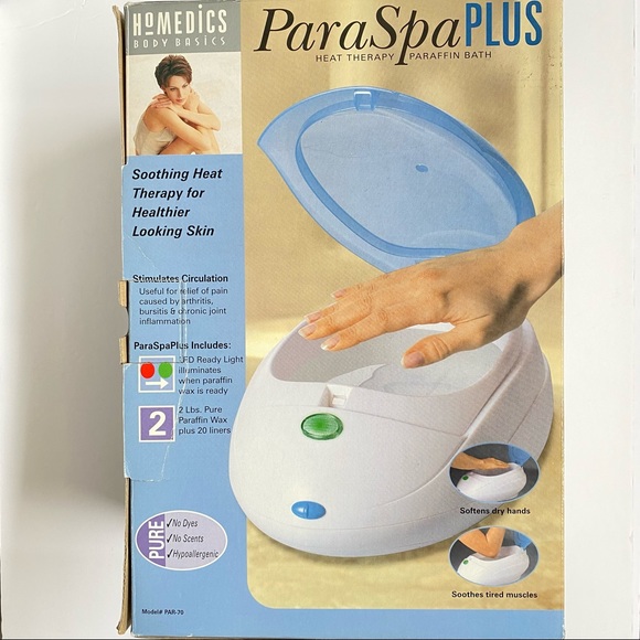 Homedics Body Basics ParaSpa Plus Heat Therapy Paraffin Bath Model PAR
